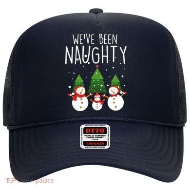 We've Been Naughty Christmas Snowman Hat