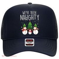 We've Been Naughty Christmas Snowman Hat thumb 0