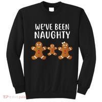 We've Been Naughty Gingerbread Sweatshirt thumb 0