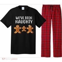 We've Been Naughty Gingerbread Pajama Set thumb 0