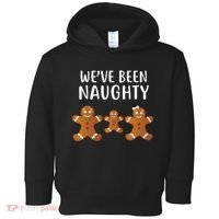 We've Been Naughty Gingerbread Toddler Hoodie thumb 0