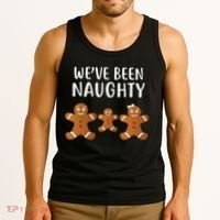 We've Been Naughty Gingerbread Tank Top thumb 3