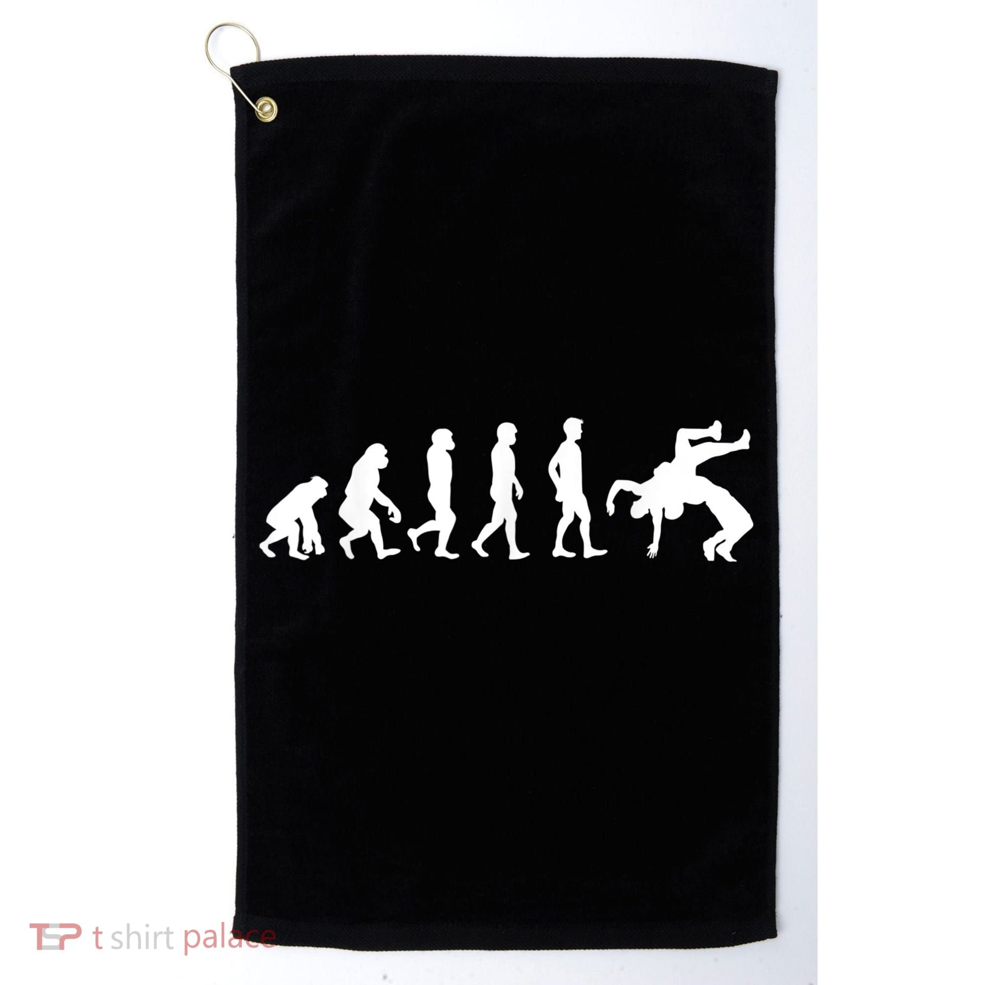Wrestling Evolution Golf Towel