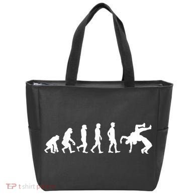 Wrestling Evolution Tote Bag
