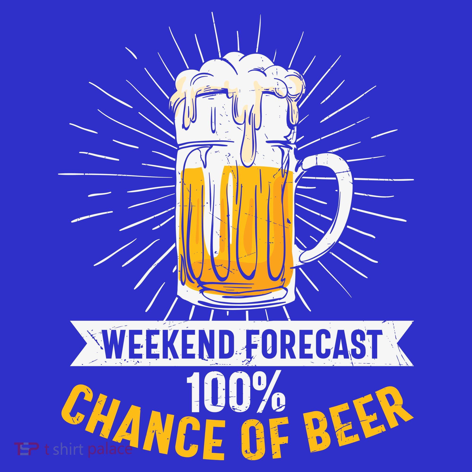 Weekend Forecast 100 Chance Of Beer Beer Gift Beer Lover Women's Tank Top