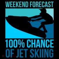 Weekend Forecast 100% Chance Of Jet Skiing Jet Ski Lovers Gift Coffee Mug thumb 5