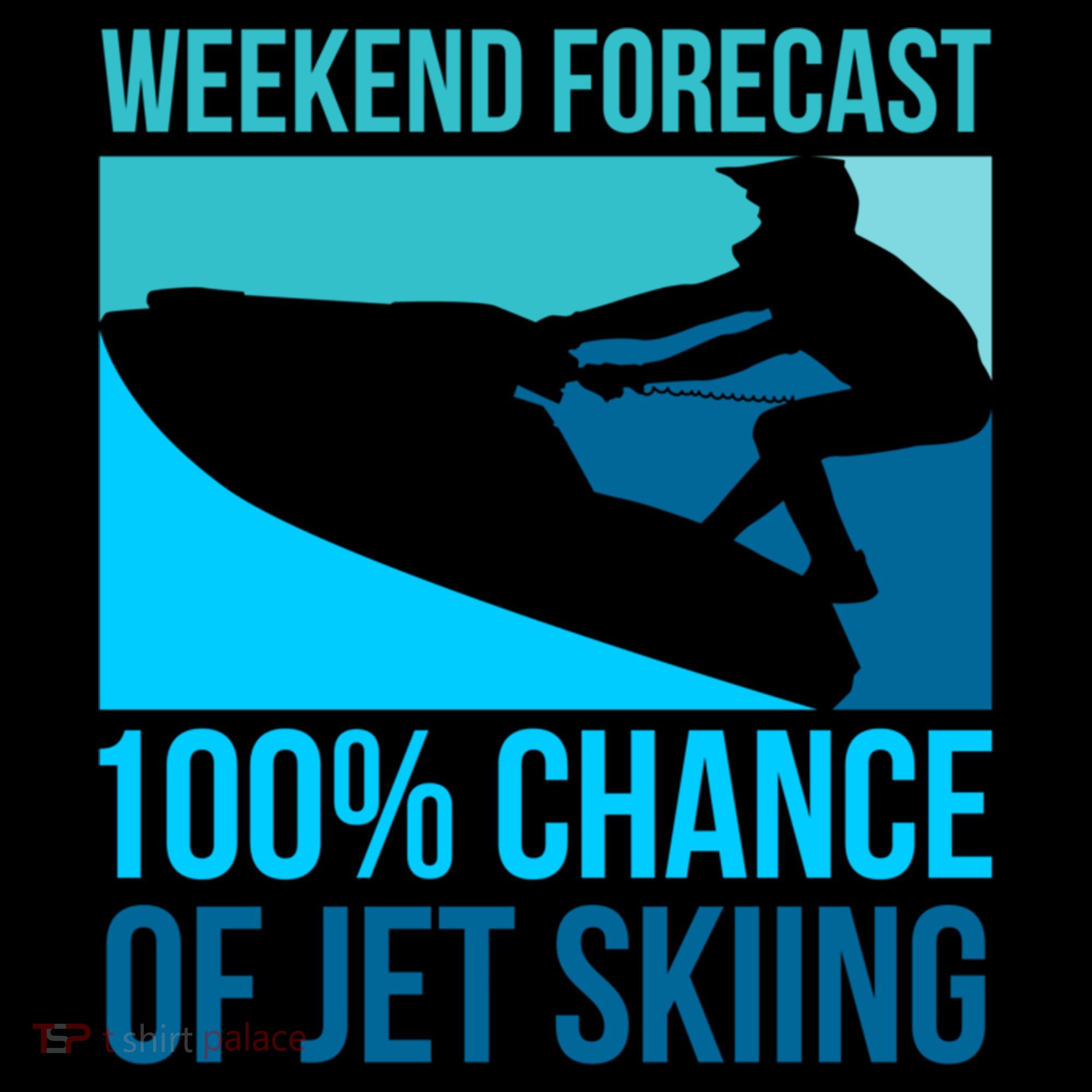 Weekend Forecast 100% Chance Of Jet Skiing Jet Ski Lovers Gift Coffee Mug