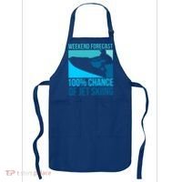 Weekend Forecast 100% Chance Of Jet Skiing Jet Ski Lovers Gift Apron thumb 0