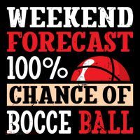 Weekend Forecast 100% Chance Of Bocce Ball Meaningful Gift Coffee Mug thumb 5