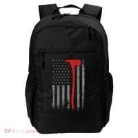 Wildland Firefighter Axe American Flag Thin Red Line Fireman Backpack thumb 0