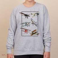 Wwi Fighters Airplanes Women's Sweatshirt thumb 0