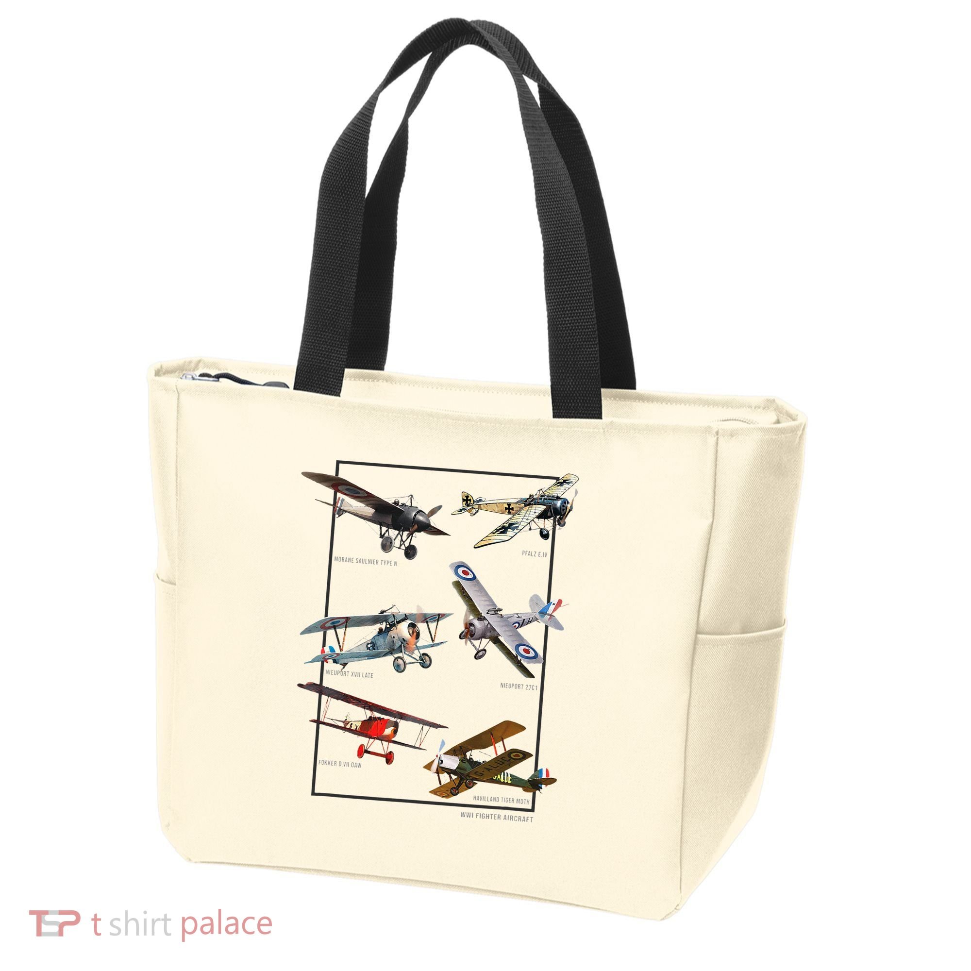 Wwi Fighters Airplanes Tote Bag