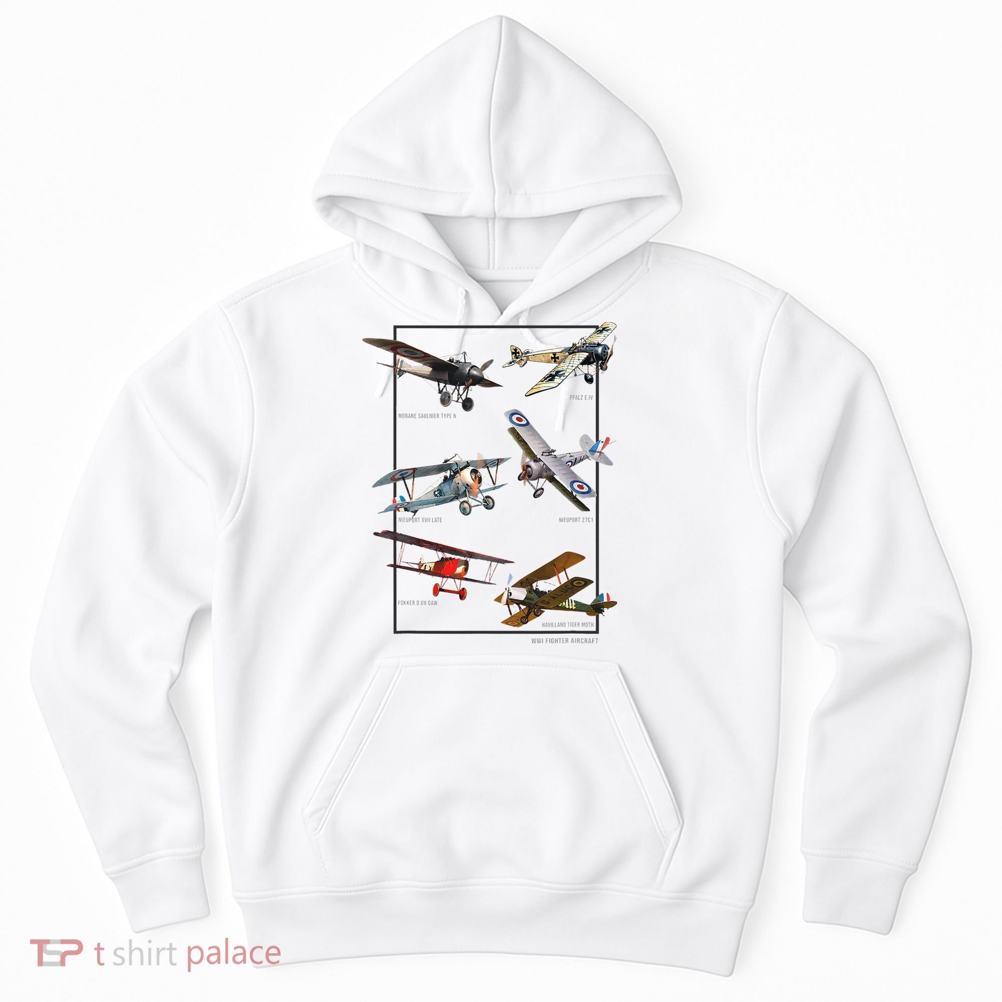Wwi Fighters Airplanes Hoodie