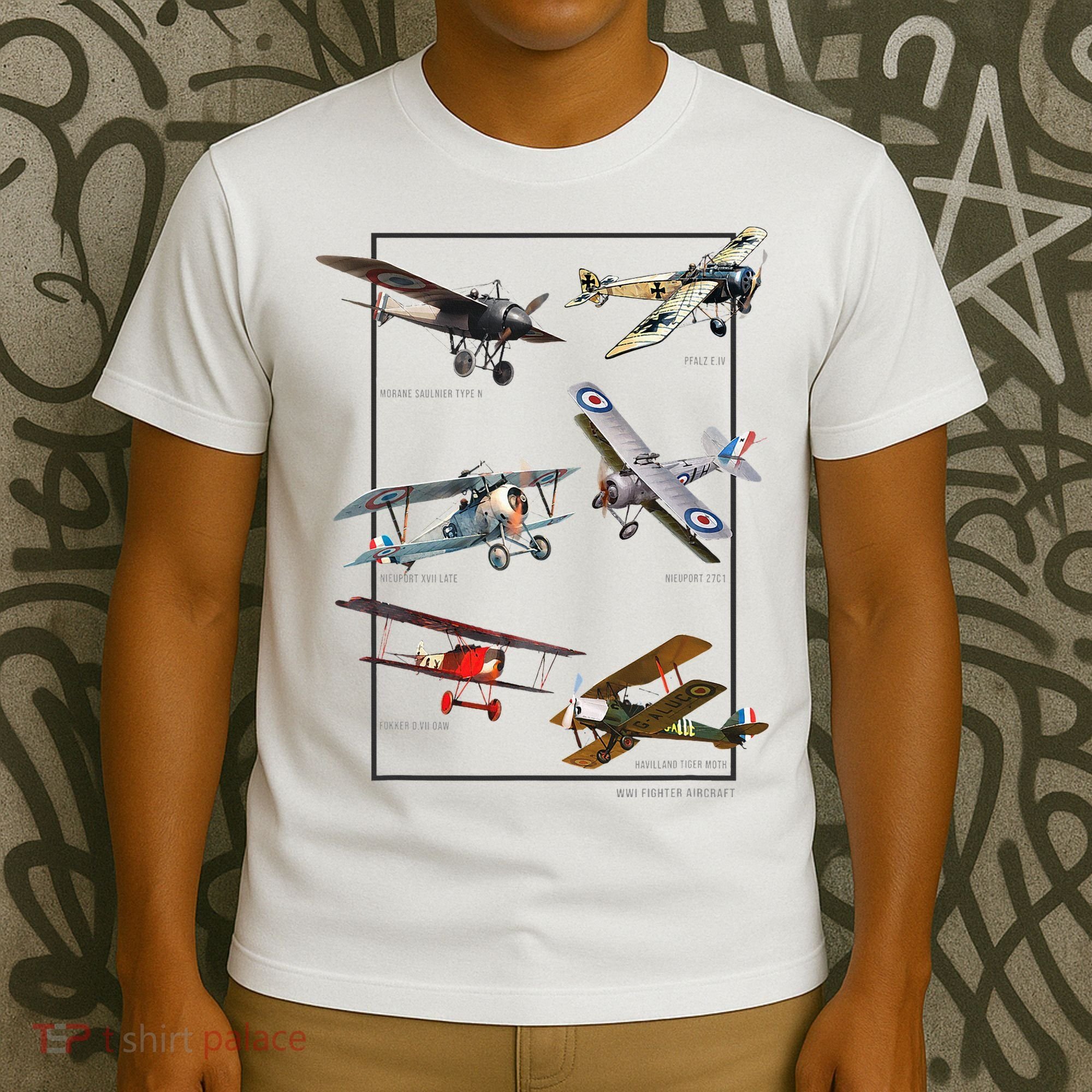 Wwi Fighters Airplanes T-Shirt