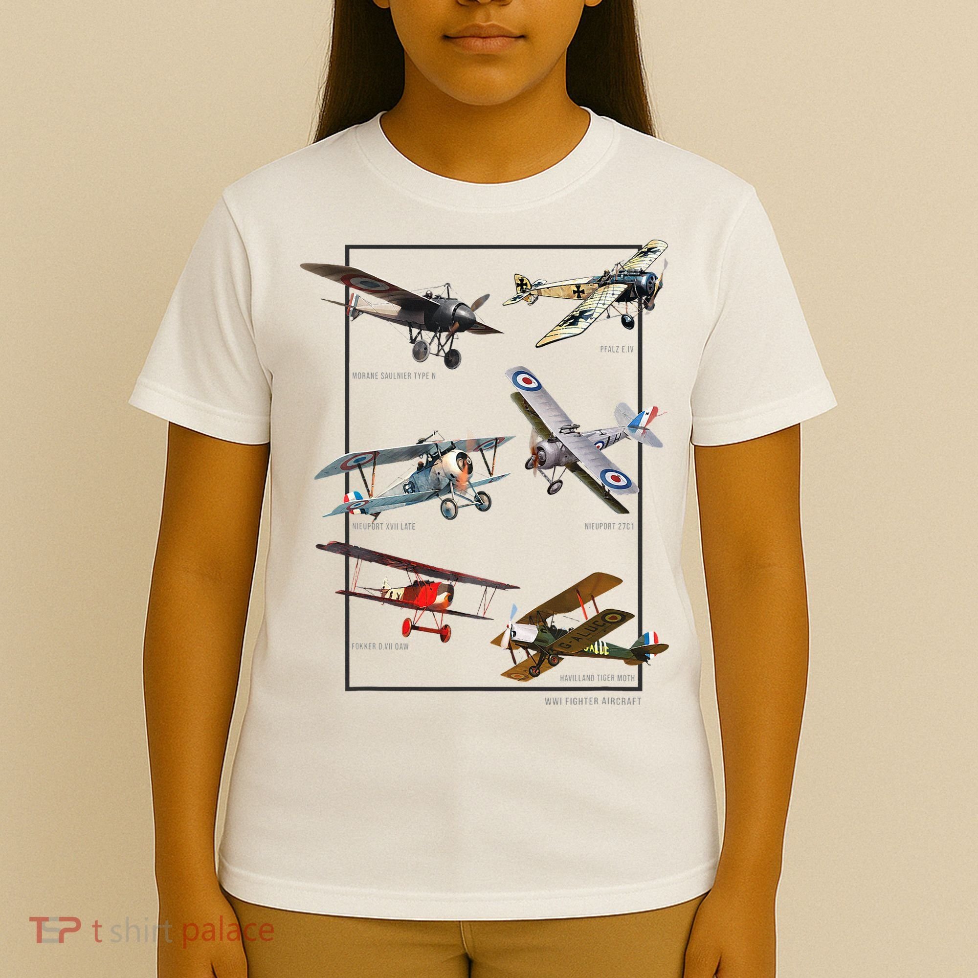 Wwi Fighters Airplanes T-Shirt
