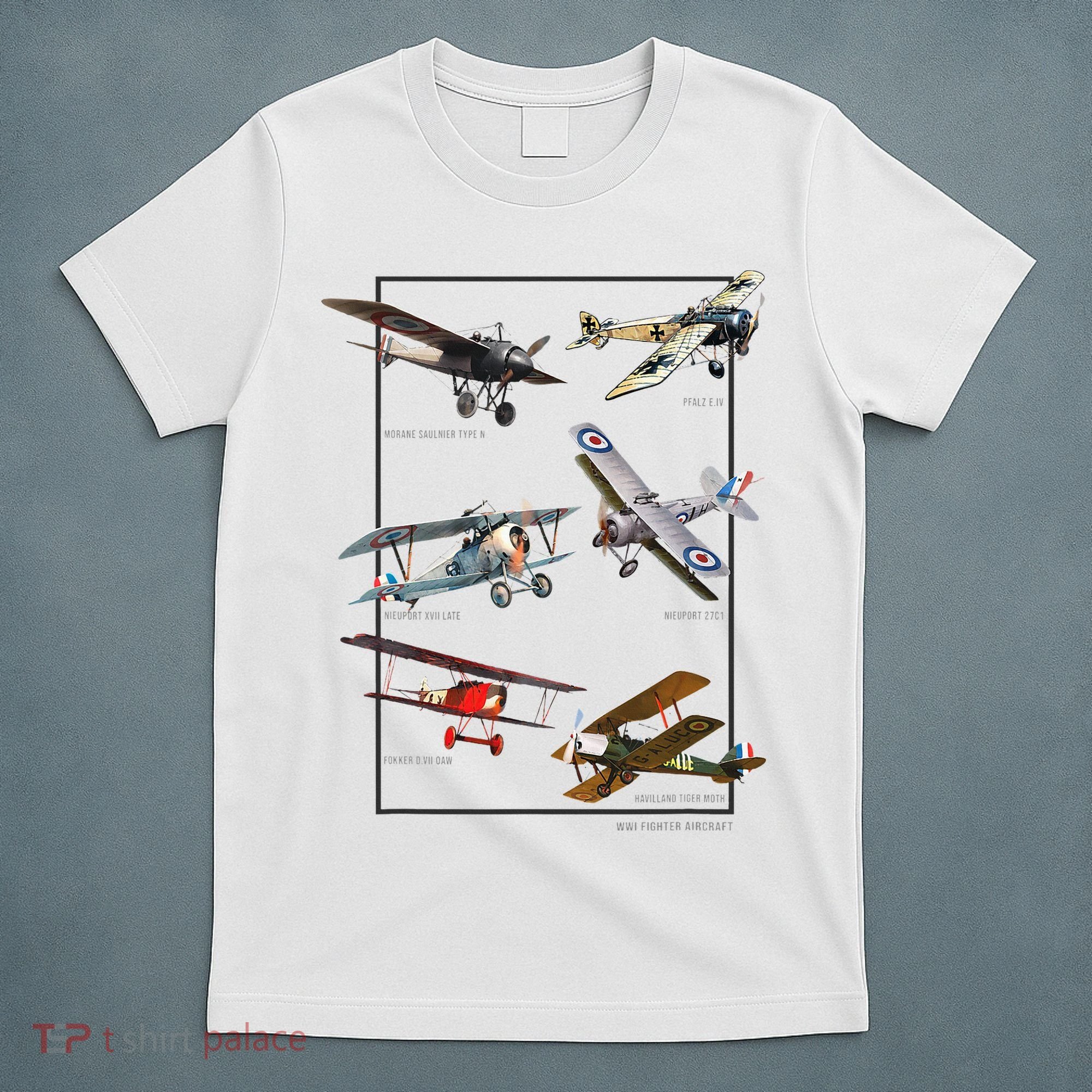 Wwi Fighters Airplanes T-Shirt