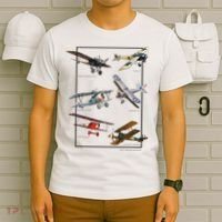Wwi Fighters Airplanes T-Shirt thumb 6