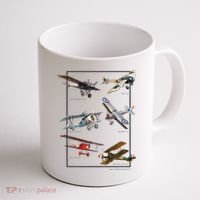 Wwi Fighters Airplanes Coffee Mug thumb 1