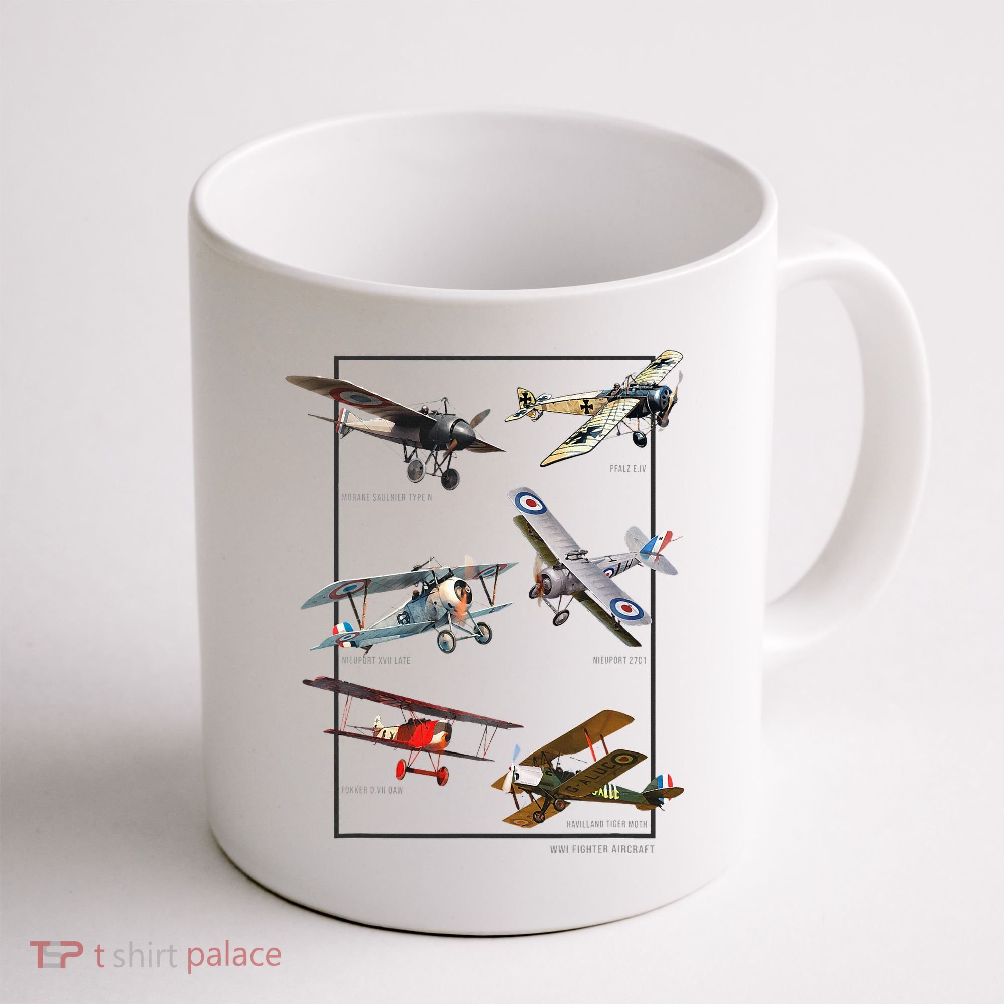 Wwi Fighters Airplanes Coffee Mug