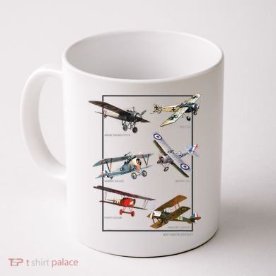 Wwi Fighters Airplanes Coffee Mug