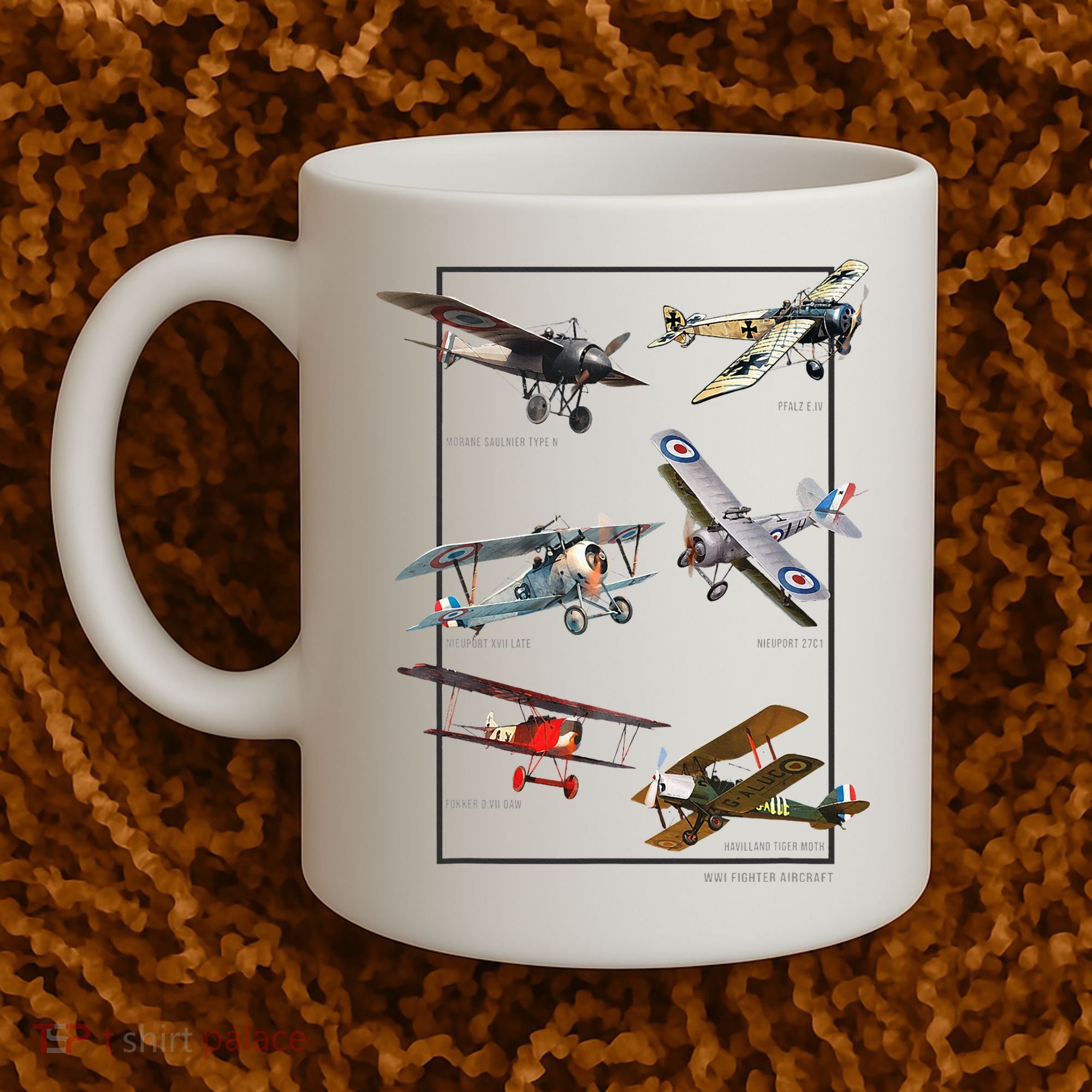 Wwi Fighters Airplanes Coffee Mug