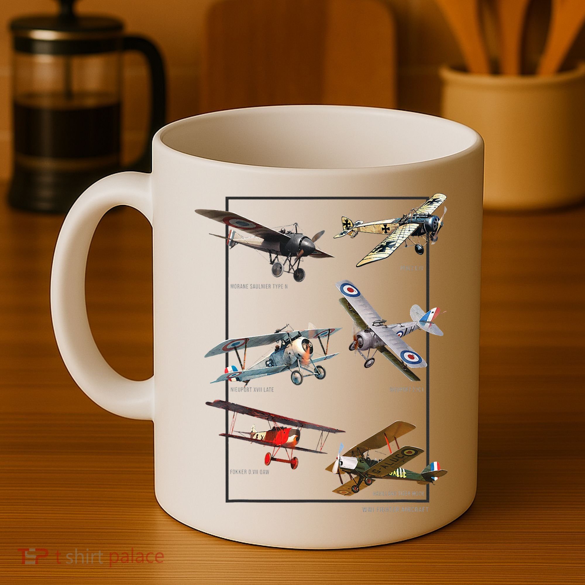 Wwi Fighters Airplanes Coffee Mug