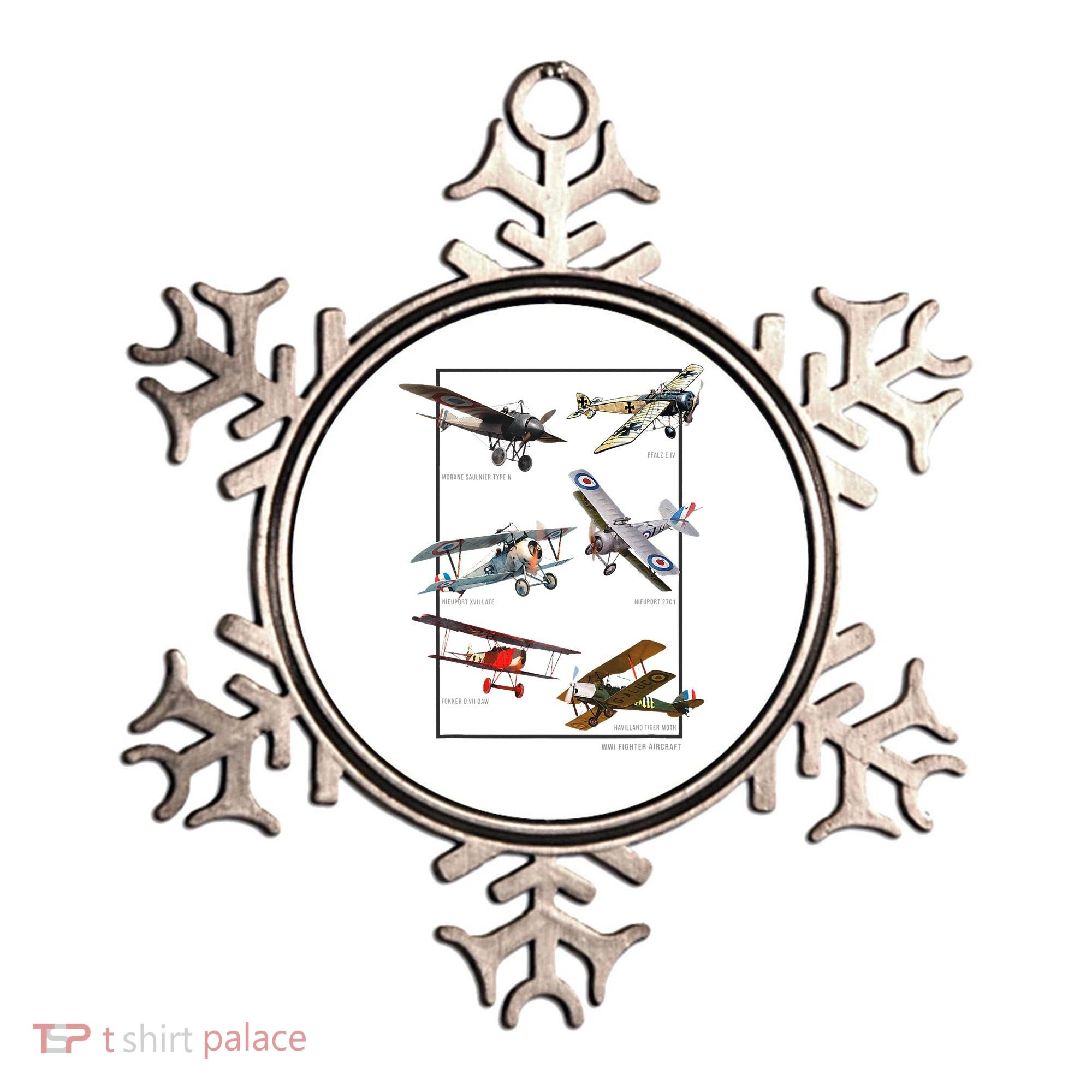 Wwi Fighters Airplanes Ornament