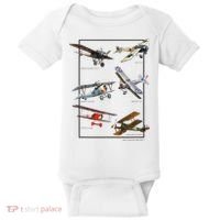 Wwi Fighters Airplanes Baby Bodysuit thumb 0