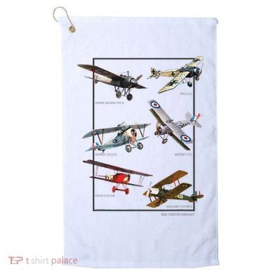 Wwi Fighters Airplanes Golf Towel