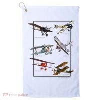 Wwi Fighters Airplanes Golf Towel thumb 0