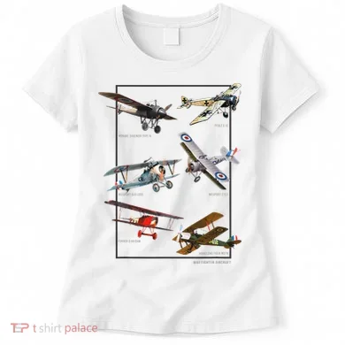 Wwi Fighters Airplanes Women's T-Shirt