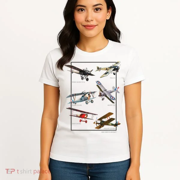 Wwi Fighters Airplanes Women's T-Shirt