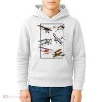 Wwi Fighters Airplanes Kids Hoodie thumb 4