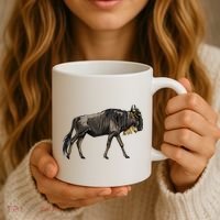 Wildebeest From A Splash Coffee Mug thumb 3