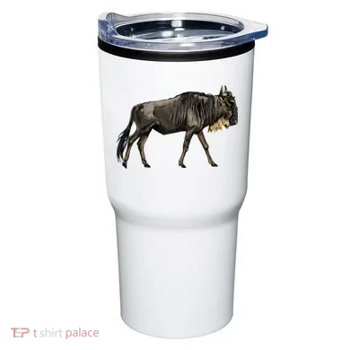 Wildebeest From A Splash Tumbler
