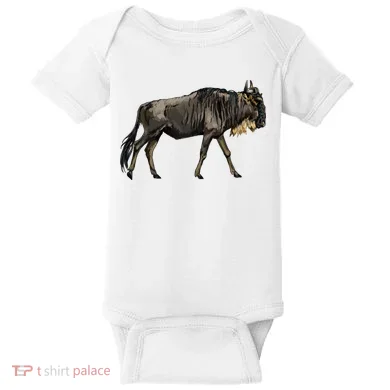 Wildebeest From A Splash Baby Bodysuit
