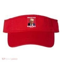 Wanted For A Second Term Trump 2024 Mugshot Visor thumb 0