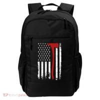 Wildland Firefighter Axe American Flag Thin Red Line Fireman Backpack thumb 0