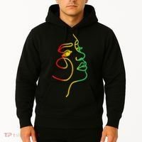 Womens Face Abstract Juneteenth Art Back History Women African Hoodie thumb 2