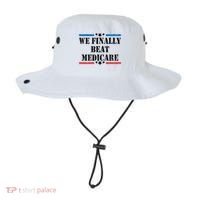 We Finally Beat Medicare Funny Political Bucket Hat thumb 0
