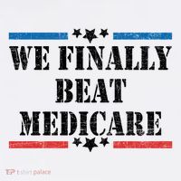 We Finally Beat Medicare Funny Political Beanie thumb 2