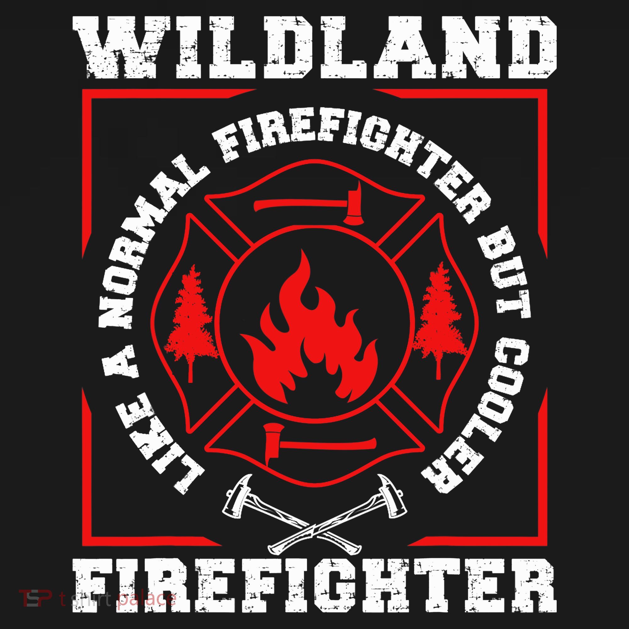Wildland Firefighter But Cooler Wildland Fireman Ornament