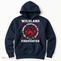 Wildland Firefighter But Cooler Wildland Fireman Hoodie thumb 0