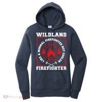 Wildland Firefighter But Cooler Wildland Fireman Women's Hoodie thumb 0