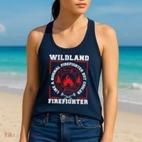 Wildland Firefighter But Cooler Wildland Fireman Women's Tank Top thumb 2