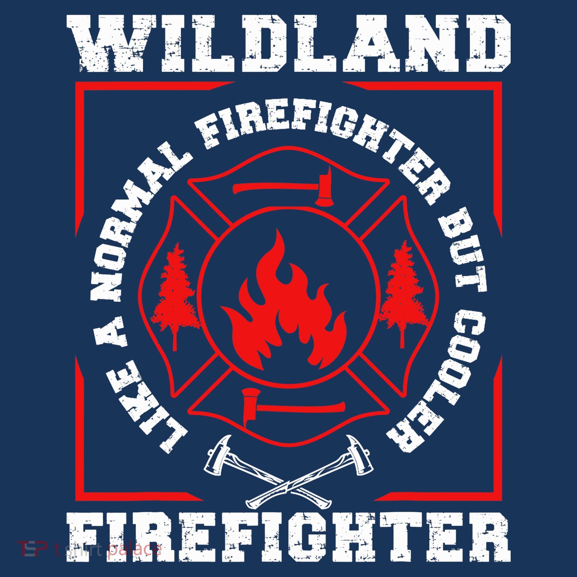 Wildland Firefighter But Cooler Wildland Fireman Women's Tank Top