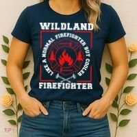 Wildland Firefighter But Cooler Wildland Fireman Women's T-Shirt thumb 2