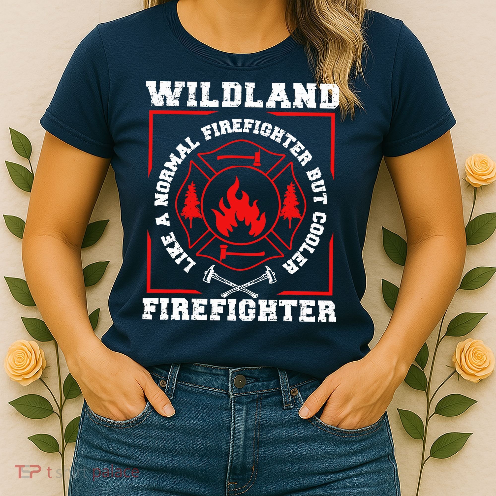 Wildland Firefighter But Cooler Wildland Fireman Women's T-Shirt