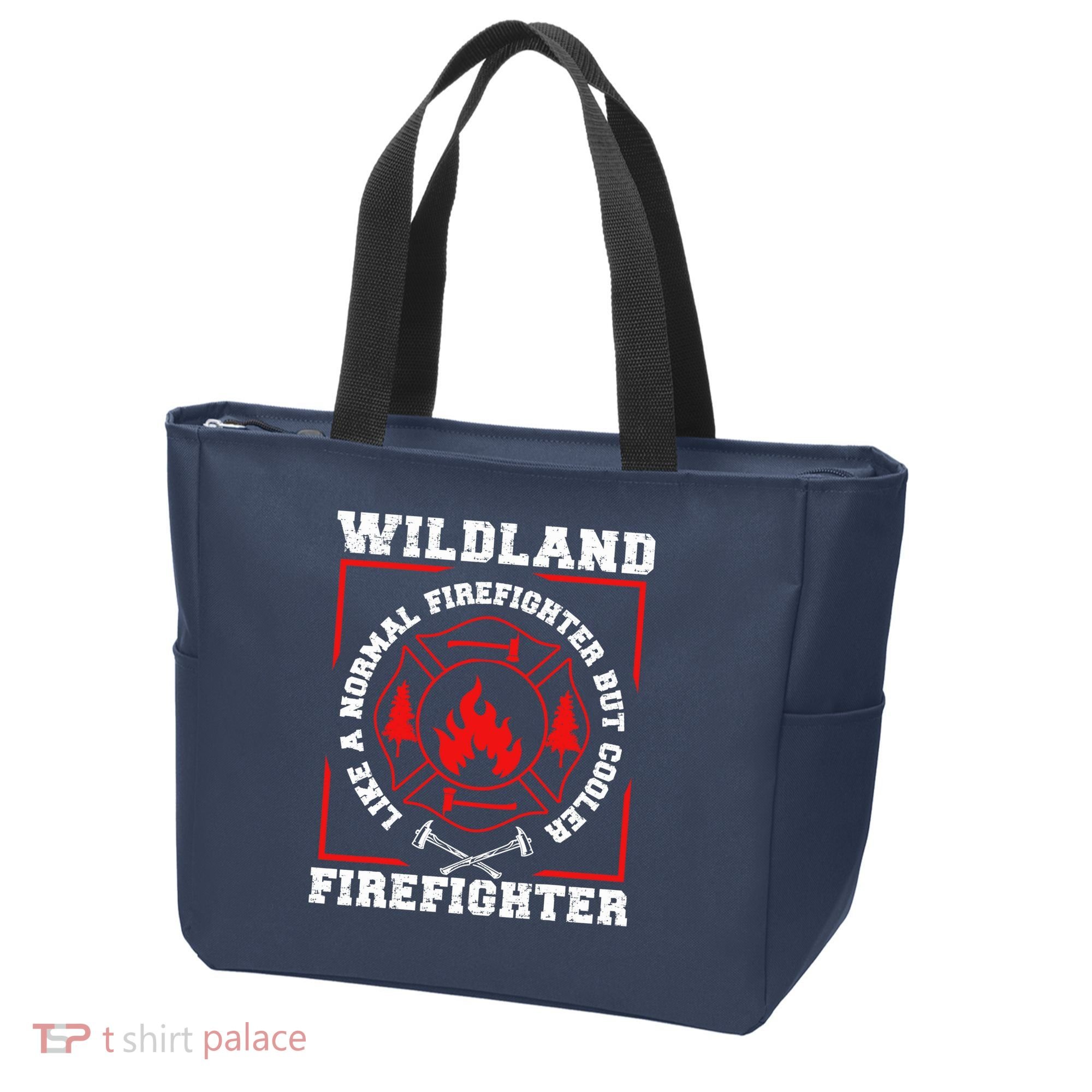 Wildland Firefighter But Cooler Wildland Fireman Tote Bag