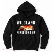 Wildland Firefighter Boots Fireman Fire Rescue Firefighting Hoodie thumb 0